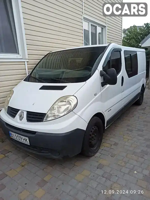 Мінівен Renault Trafic 2010 2 л. Ручна / Механіка обл. Полтавська, Кременчук - Фото 1/7