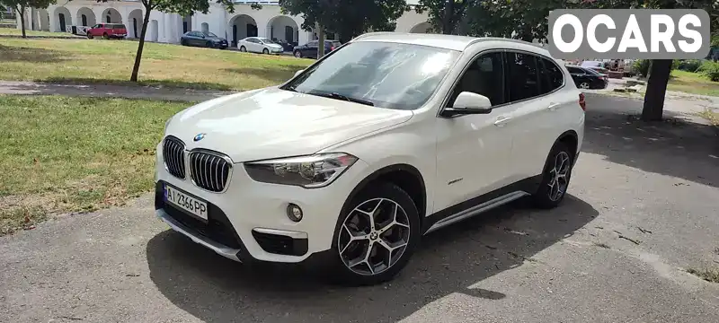 Позашляховик / Кросовер BMW X1 2017 2 л. Автомат обл. Київська, Біла Церква - Фото 1/21