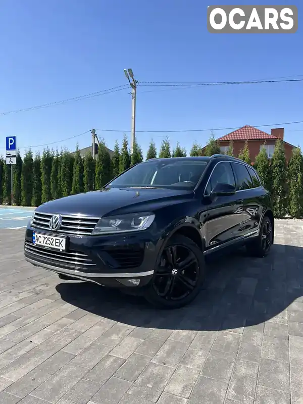 WVGZZZ7PZJD017431 Volkswagen Touareg 2018 Позашляховик / Кросовер 2.97 л. Фото 2