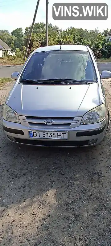 Хетчбек Hyundai Getz 2003 1.3 л. Автомат обл. Полтавська, Велика Багачка - Фото 1/7