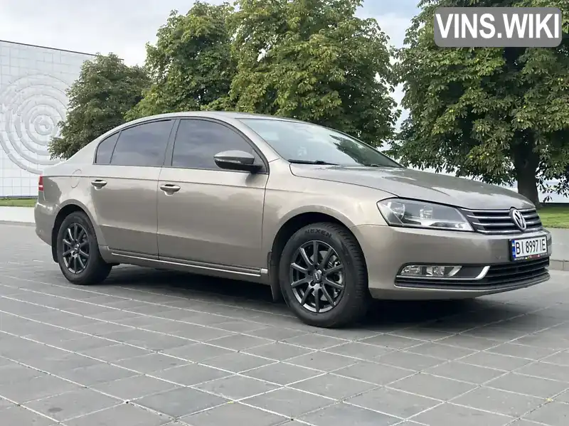 Седан Volkswagen Passat 2011 1.8 л. Ручная / Механика обл. Донецкая, Краматорск - Фото 1/18