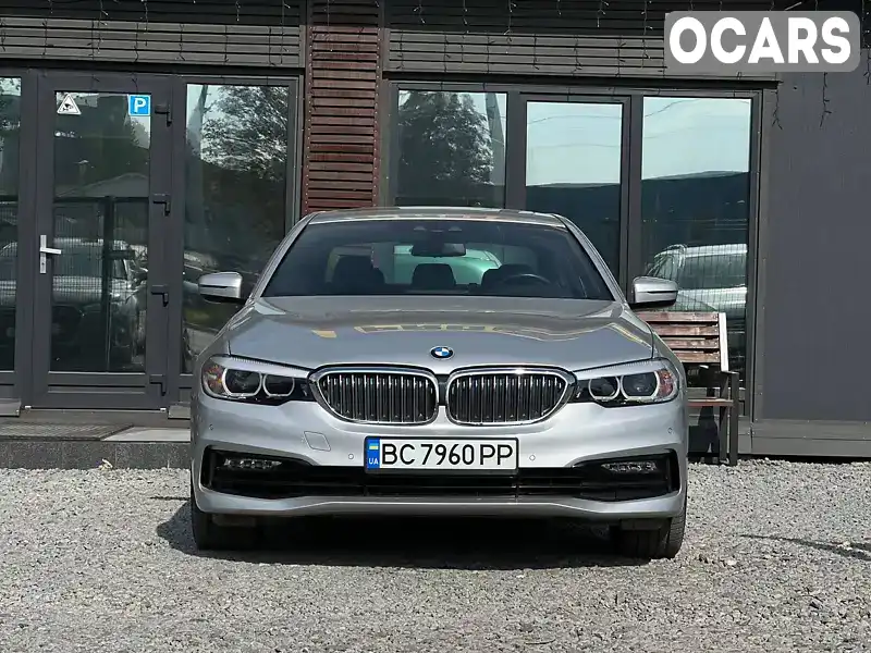 WBAJB1C59KB375417 BMW 5 Series 2018 Седан 4.39 л. Фото 2