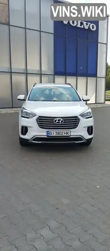 Позашляховик / Кросовер Hyundai Santa FE 2016 3.34 л. Автомат обл. Харківська, Харків - Фото 1/15