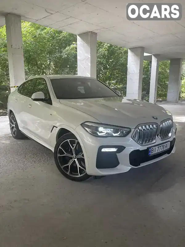 Позашляховик / Кросовер BMW X6 2021 3 л. Автомат обл. Полтавська, Полтава - Фото 1/21