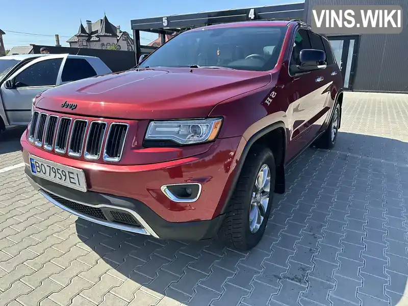 Позашляховик / Кросовер Jeep Grand Cherokee 2014 2.99 л. Автомат обл. Тернопільська, Бучач - Фото 1/21