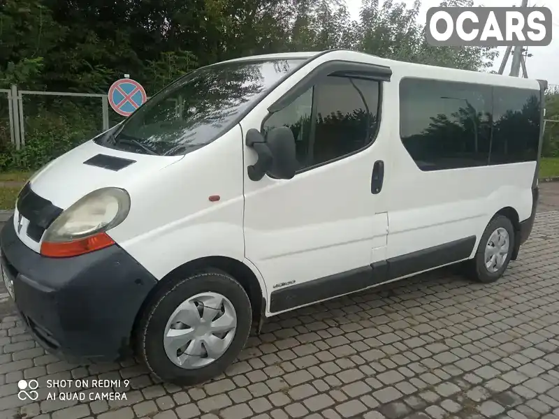 Мінівен Renault Trafic 2006 1.87 л. Ручна / Механіка обл. Львівська, Самбір - Фото 1/14