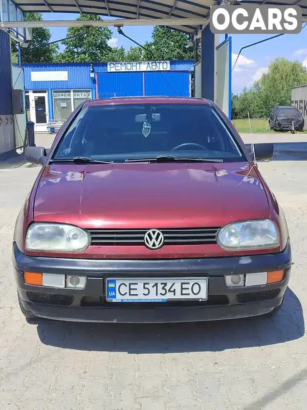 Хетчбек Volkswagen Golf 1993 1.8 л. Ручна / Механіка обл. Чернівецька, Сторожинець - Фото 1/19