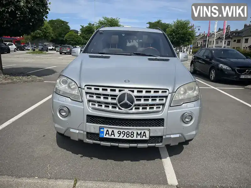 Позашляховик / Кросовер Mercedes-Benz M-Class 2011 3.5 л. Автомат обл. Київська, Київ - Фото 1/13