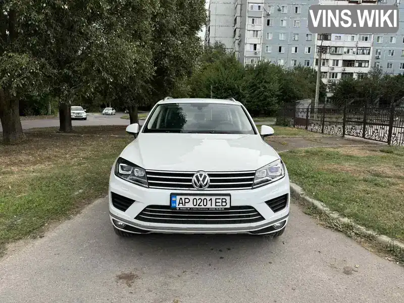 Позашляховик / Кросовер Volkswagen Touareg 2016 2.97 л. Автомат обл. Запорізька, Запоріжжя - Фото 1/21