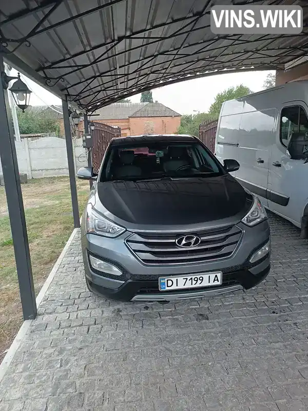 Позашляховик / Кросовер Hyundai Santa FE 2015 2 л. Автомат обл. Житомирська, Бердичів - Фото 1/19