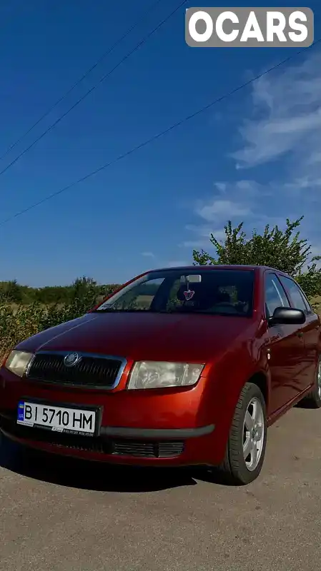 Хетчбек Skoda Fabia 2002 1.39 л. Ручна / Механіка обл. Полтавська, Решетилівка - Фото 1/6