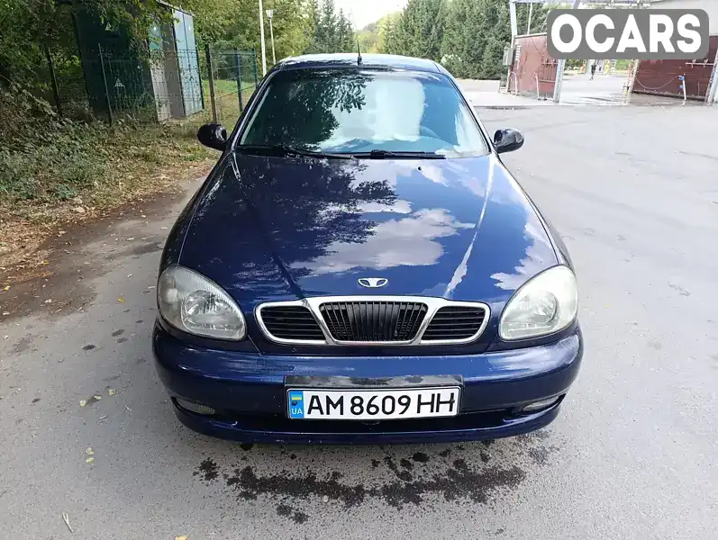 Седан Daewoo Lanos 2003 1.5 л. Ручна / Механіка обл. Житомирська, Бердичів - Фото 1/8