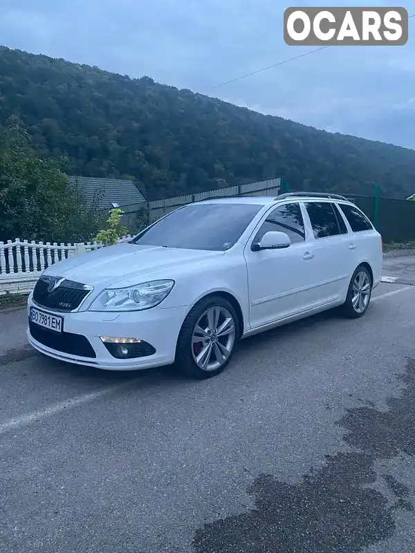 Універсал Skoda Octavia 2012 1.98 л. Ручна / Механіка обл. Тернопільська, Заліщики - Фото 1/11