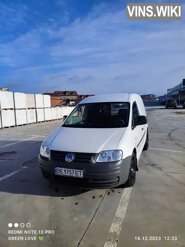 Мінівен Volkswagen Caddy 2008 2 л. Ручна / Механіка обл. Миколаївська, Первомайськ - Фото 1/10