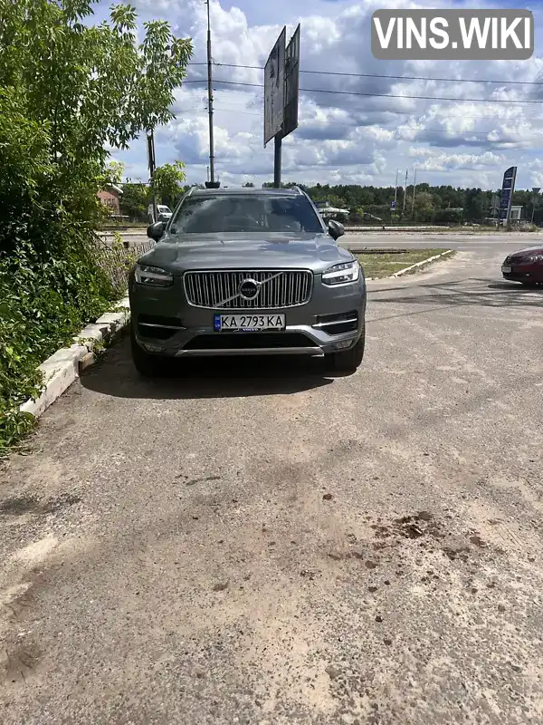 YV4A22PL4H1149962 Volvo XC90 2016 Позашляховик / Кросовер 1.97 л. Фото 3