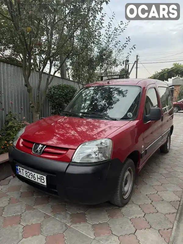 Мінівен Peugeot Partner 2003 2 л. Ручна / Механіка обл. Івано-Франківська, Бурштин - Фото 1/13