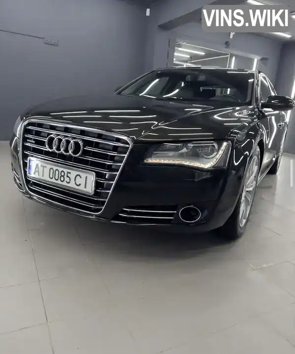 Седан Audi A8 2012 3 л. Автомат обл. Ивано-Франковская, Коломыя - Фото 1/21