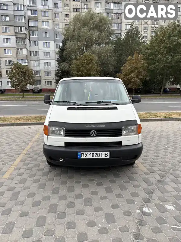 Мінівен Volkswagen Transporter 2001 1.9 л. Ручна / Механіка обл. Хмельницька, Хмельницький - Фото 1/16