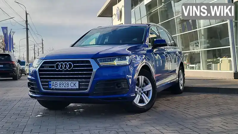 Позашляховик / Кросовер Audi Q7 2017 3 л. Автомат обл. Вінницька, Вінниця - Фото 1/21