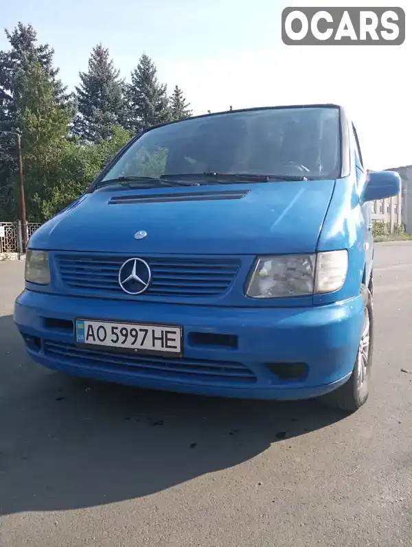 Минивэн Mercedes-Benz Vito 2001 2.15 л. Ручная / Механика обл. Закарпатская, Тячев - Фото 1/21