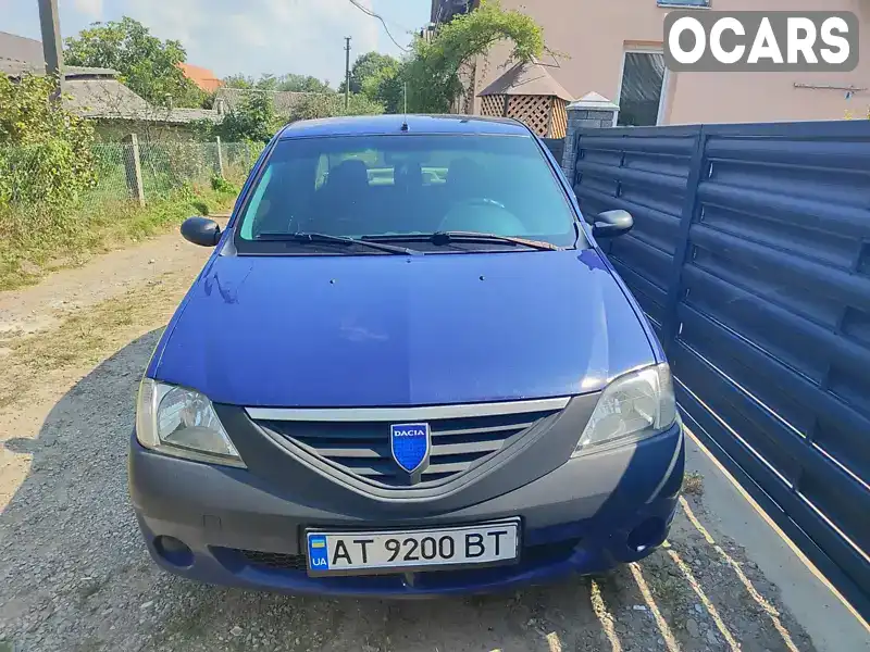 Седан Dacia Logan 2007 1.6 л. Ручная / Механика обл. Ивано-Франковская, location.city.radcha - Фото 1/9