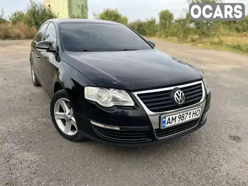 Седан Volkswagen Passat 2006 1.98 л. Ручна / Механіка обл. Житомирська, Звягель - Фото 1/21