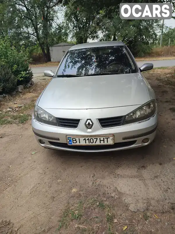 Ліфтбек Renault Laguna 2005 1.9 л. Ручна / Механіка обл. Полтавська, Кременчук - Фото 1/12