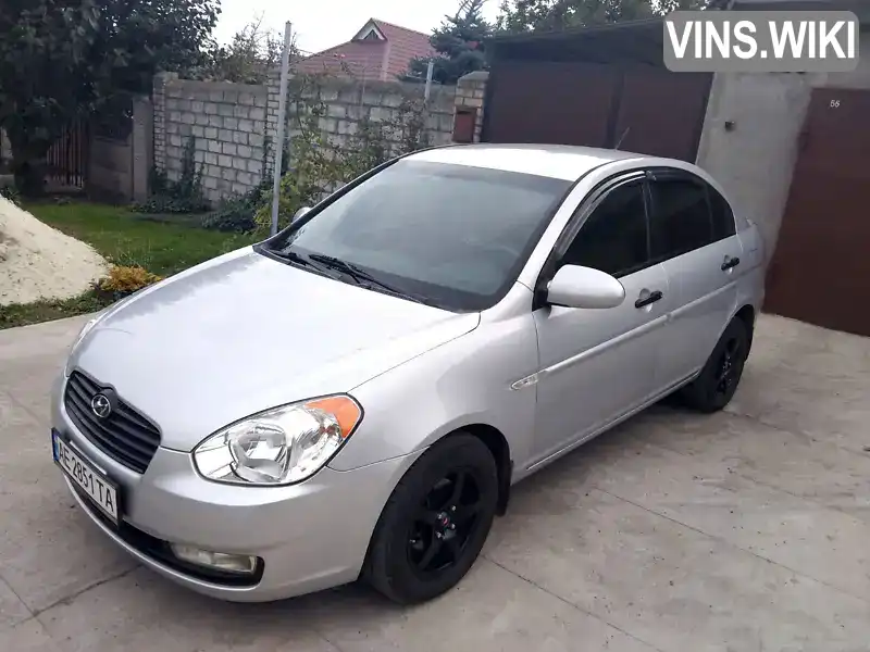 Седан Hyundai Accent 2007 1.4 л. Ручная / Механика обл. Днепропетровская, Кривой Рог - Фото 1/6