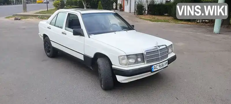 Седан Mercedes-Benz 190 1989 2.3 л. Ручная / Механика обл. Волынская, Луцк - Фото 1/16