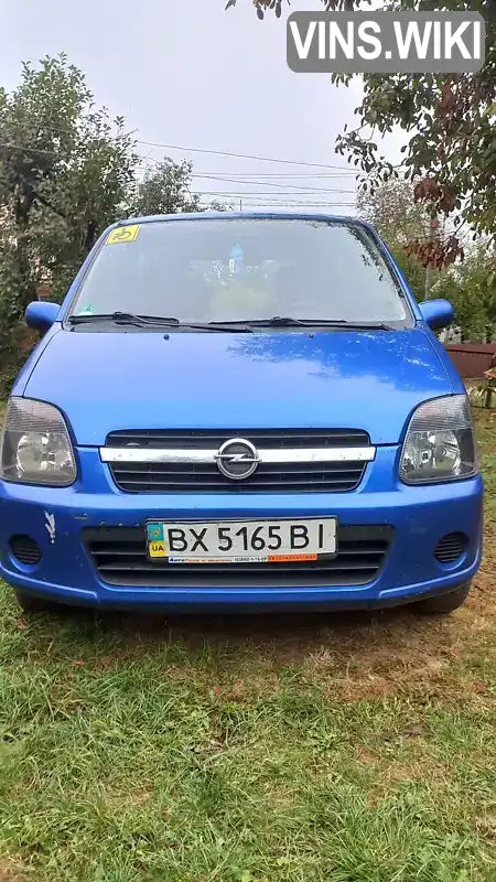 Мікровен Opel Agila 2005 1.23 л. Ручна / Механіка обл. Хмельницька, Красилів - Фото 1/11