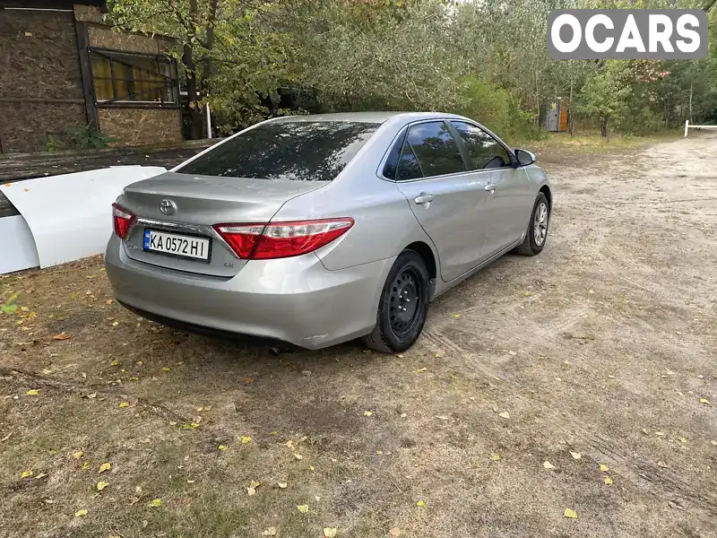 Седан Toyota Camry 2016 2.49 л. Автомат обл. Київська, Київ - Фото 1/10