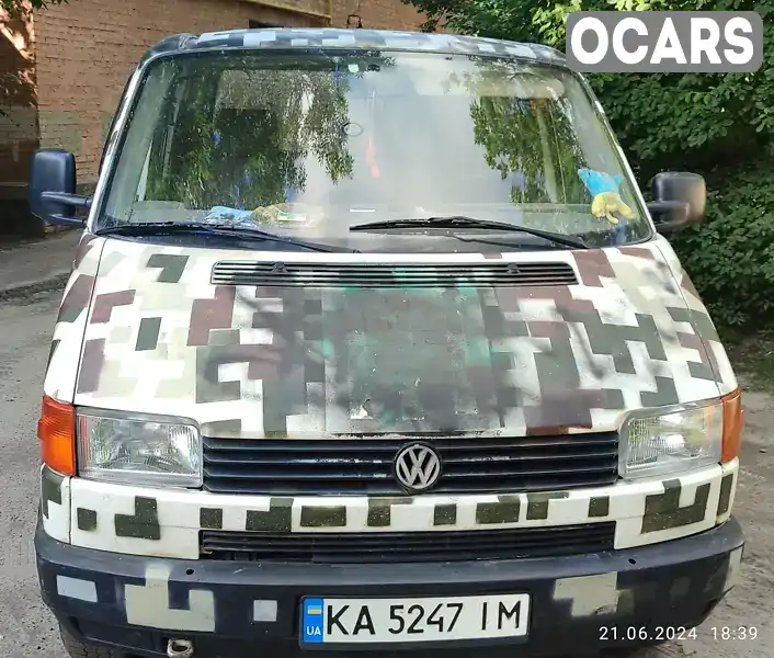 Мінівен Volkswagen Transporter 1995 1.9 л. Ручна / Механіка обл. Київська, Київ - Фото 1/5