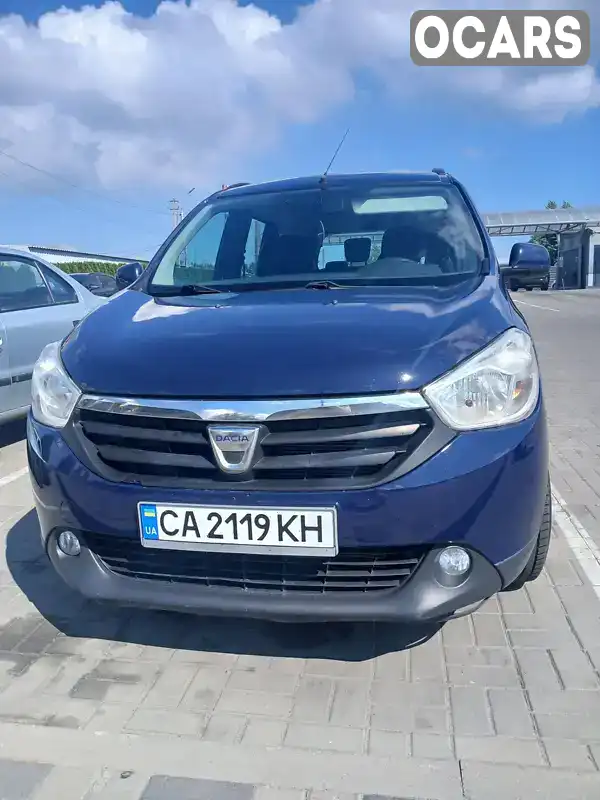 Мінівен Dacia Lodgy 2013 1.6 л. Ручна / Механіка обл. Черкаська, Черкаси - Фото 1/17