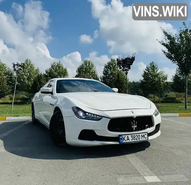 Седан Maserati Ghibli 2013 2.98 л. Типтроник обл. Полтавская, Полтава - Фото 1/21