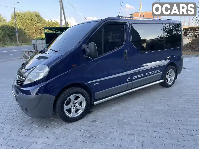 Мінівен Opel Vivaro 2007 2 л. Ручна / Механіка обл. Хмельницька, Хмельницький - Фото 1/21