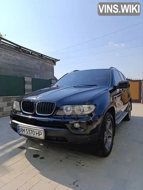 Позашляховик / Кросовер BMW X5 2004 2.99 л. Типтронік обл. Житомирська, Житомир - Фото 1/21