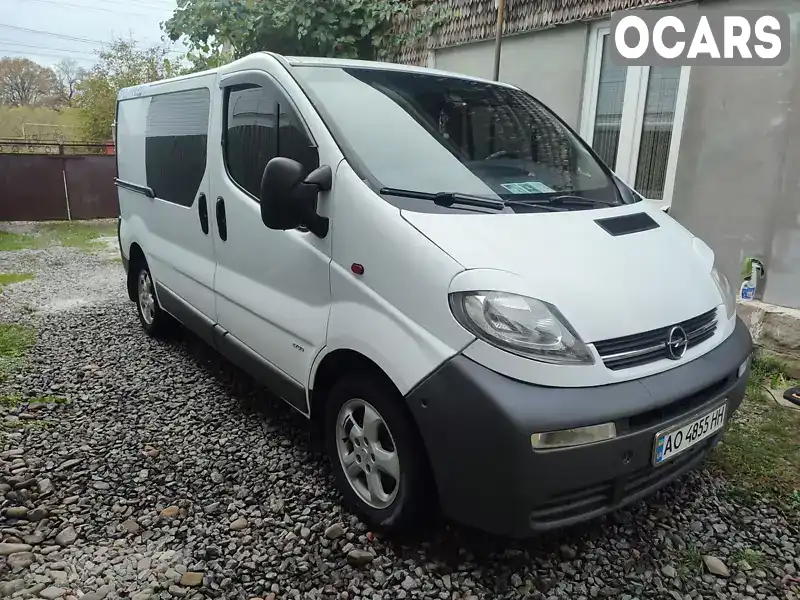 Мінівен Opel Vivaro 2002 1.9 л. Ручна / Механіка обл. Закарпатська, Хуст - Фото 1/16