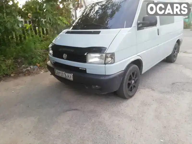 Мінівен Volkswagen Transporter 2003 2.46 л. Ручна / Механіка обл. Житомирська, Коростишів - Фото 1/17