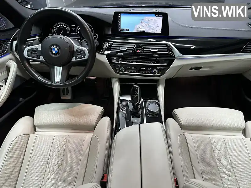 WBAJB9C57JB050150 BMW 5 Series 2018 Седан 4.39 л. Фото 7