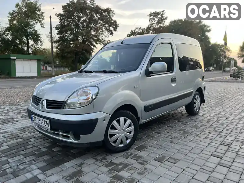 Мінівен Renault Kangoo 2007 1.46 л. Ручна / Механіка обл. Рівненська, Сарни - Фото 1/21