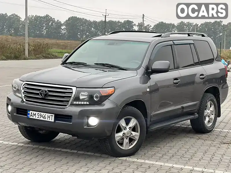 Позашляховик / Кросовер Toyota Land Cruiser 2008 4.46 л. Автомат обл. Житомирська, Звягель - Фото 1/19