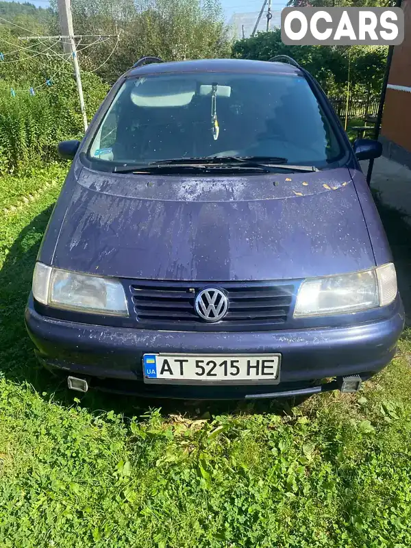 Мінівен Volkswagen Sharan 1999 1.9 л. обл. Івано-Франківська, Надвірна - Фото 1/4