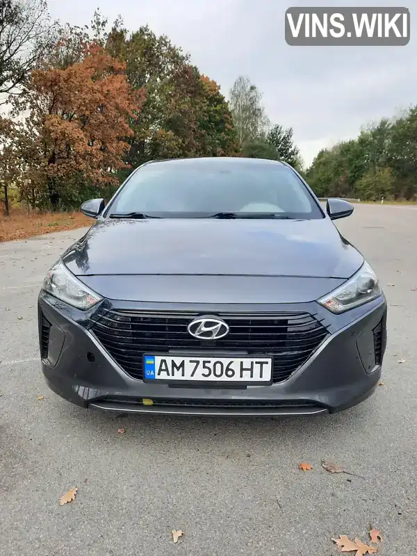 Хэтчбек Hyundai Ioniq 2018 1.58 л. Автомат обл. Житомирская, Романов - Фото 1/12