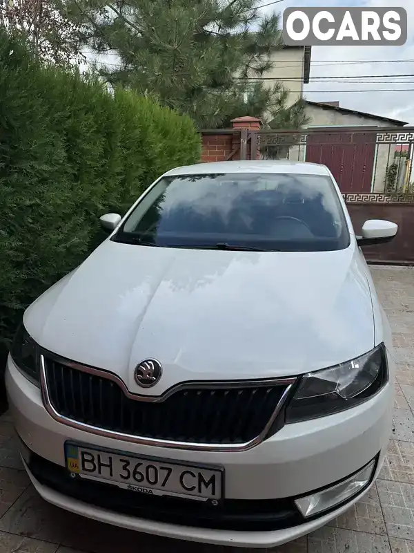 Ліфтбек Skoda Rapid 2014 1.6 л. Ручна / Механіка обл. Одеська, location.city.fontanka_kominternivske_ - Фото 1/8