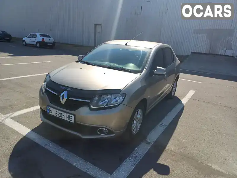 Седан Renault Logan 2014 1.6 л. Ручная / Механика обл. Полтавская, Полтава - Фото 1/21