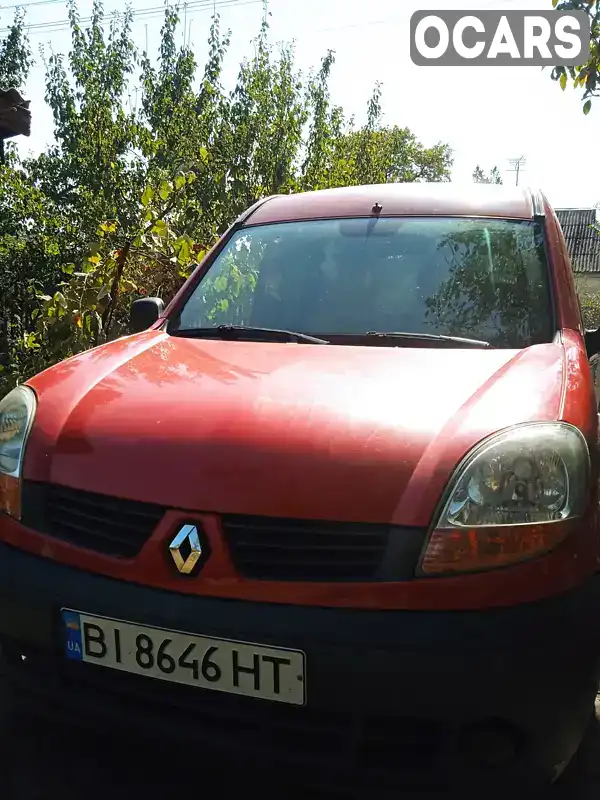 Мінівен Renault Kangoo 2006 1.46 л. Ручна / Механіка обл. Полтавська, Кременчук - Фото 1/17