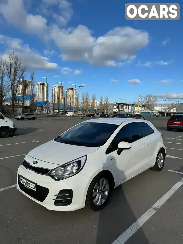 Хетчбек Kia Rio 2015 1.4 л. Автомат обл. Київська, Київ - Фото 1/9