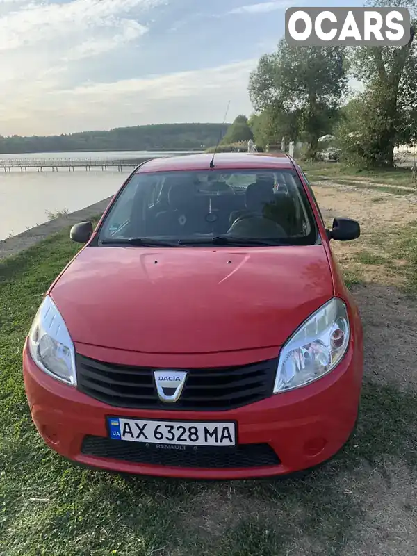 Хэтчбек Dacia Sandero 2009 1.2 л. Ручная / Механика обл. Харьковская, Валки - Фото 1/7