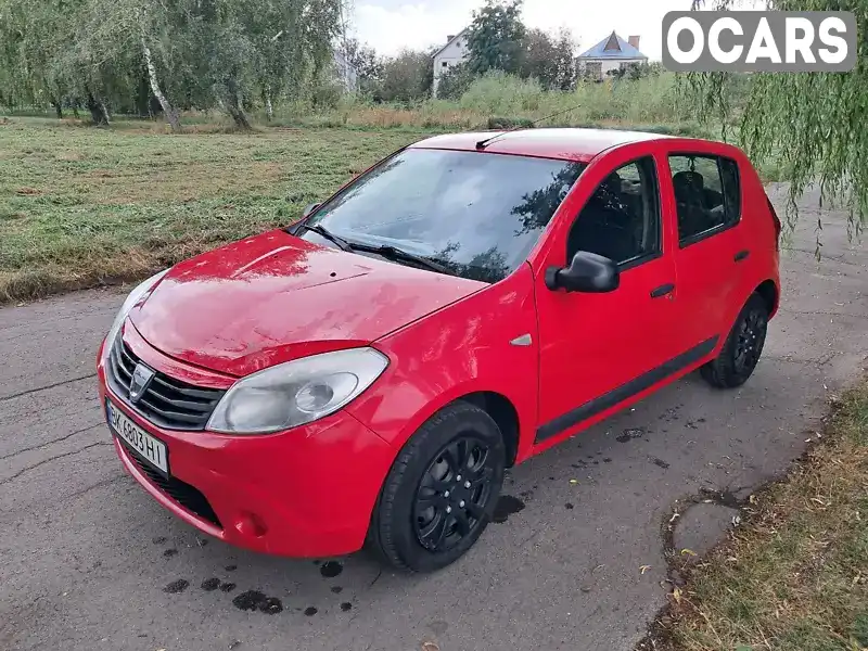 Хетчбек Dacia Sandero 2009 1.15 л. Ручна / Механіка обл. Рівненська, Рівне - Фото 1/13