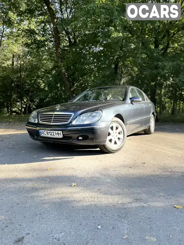 Седан Mercedes-Benz S-Class 2000 3.22 л. Автомат обл. Волинська, Горохів - Фото 1/21